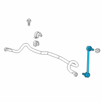 OEM 2019 Chevrolet Spark Stabilizer Link Diagram - 95167261