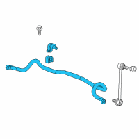 OEM 2019 Chevrolet Spark Stabilizer Bar Diagram - 94532671