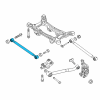 OEM 2022 Jeep Compass Suspension Rod Diagram - 68309200AA