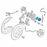 OEM BMW M235i xDrive Gran Coupe Repair Set Brake Caliper Diagram - 34-21-6-757-250