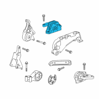 OEM Buick Side Mount Diagram - 22744337