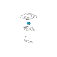OEM 2006 Lincoln Mark LT Switch Assembly Diagram - 5L3Z-14529-BB