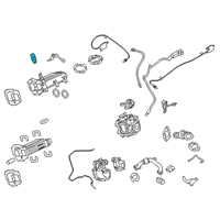 OEM 2017 Ford F-250 Super Duty Pressure Feedback Sensor Diagram - BC3Z-9J460-C