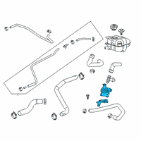 OEM Buick Envision Auxiliary Pump Diagram - 22928303