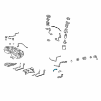 OEM 2010 Lexus GS350 Hose, Fuel Tank To Filler Pipe Diagram - 77213-30220