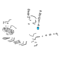 OEM Lexus GS460 Fuel Sub Tank No1 Diagram - 77131-30062