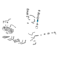 OEM Lexus LS600h Fuel Pump Assembly W/Filter Diagram - 23220-38041