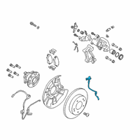 OEM 2020 Kia Forte Pad Kit-Rear Disc Br Diagram - 58302M7A30