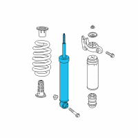 OEM 2020 Chevrolet Traverse Shock Diagram - 84557945