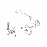 OEM Nissan Hose Vacuum Tank Diagram - 47471-JG01E