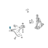 OEM Lexus ES250 Bolt, FLANGE Diagram - 90105-A0383