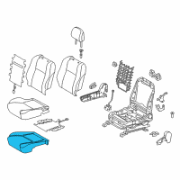 OEM 2021 Toyota Tacoma Seat Cushion Diagram - 71511-04250