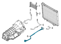 OEM Ford E-350 Super Duty Tube Assembly Diagram - GC2Z-7R081-E