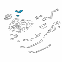 OEM 1997 Honda Civic Meter Unit, Fuel Diagram - 37800-S04-C01