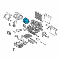 OEM 2021 Ford Transit Connect Blower Motor Diagram - H1FZ-19805-A