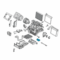 OEM 2014 Ford Escape Resistor Diagram - AV6Z-19E624-A