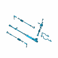 OEM Nissan Quest Gear & Linkage Diagram - 49001-ZM71B