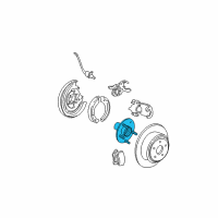 OEM 2003 Ford Expedition Bearing Kit Diagram - 6L1Z-1109-F