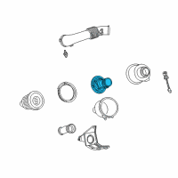 OEM 2002 Ford F-250 Super Duty Sensor Diagram - YC2Z-12B579-BBRM