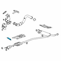 OEM 2015 Buick Encore Heat Shield Diagram - 25997286