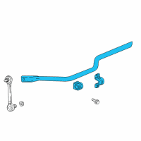 OEM Buick Envision Stabilizer Bar Diagram - 13391177