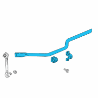 OEM Buick Stabilizer Bar Diagram - 13391177