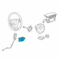 OEM Buick Front Sensor Diagram - 15126966