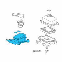 OEM 2013 Toyota Camry Air Inlet Diagram - 17750-0V041