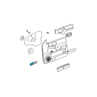 OEM GMC K1500 Suburban Lock Switch Diagram - 19244656