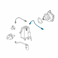 OEM 2011 BMW 740i Oxygen Sensor Diagram - 11-78-7-577-666