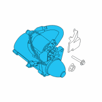 OEM 2006 Nissan Armada Motor Assembly-Starter REMAN Diagram - 2330M-7S000RW