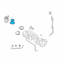 OEM 2007 BMW X5 Repair Kit, Flange Cover Diagram - 16-11-7-194-201
