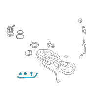 OEM 2009 BMW 128i Tension Strap Right Diagram - 16-11-7-195-167