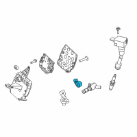 OEM 2020 Ford EcoSport Knock Sensor Diagram - 1N1Z-12A699-A
