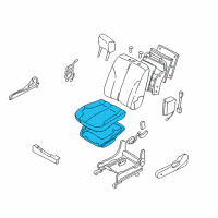 OEM 2003 Nissan Maxima Cushion Assy-Front Seat Diagram - 87300-5Y660