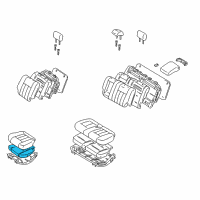 OEM 2006 Toyota Land Cruiser Cushion Diagram - 71611-60210