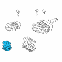 OEM 1998 Toyota Land Cruiser Seat Cushion Diagram - 71560-60310-B0