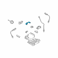 OEM 2012 Hyundai Santa Fe Hose & Check Valve Assembly-Vacuum Diagram - 28350-3C300