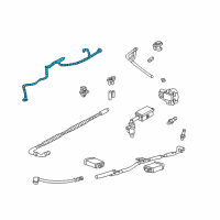 OEM Lincoln Aviator Tube Assembly Diagram - 2C5Z-9E498-BA