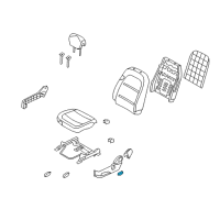 OEM Hyundai SWTICH Assembly-Power Seat Passenger Diagram - 88295-3L100-3G