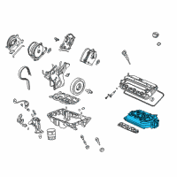 OEM 2006 Honda Accord Manifold Sub-Assembly, Intake Diagram - 17030-RDV-J03