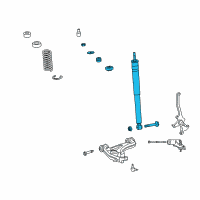 OEM 2006 Chrysler Crossfire ABSBR Pkg-Shock ABSORBER Diagram - 5127493AA