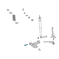 OEM 2004 Chrysler Crossfire Screw Diagram - 5097558AA