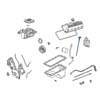 OEM 2004 Lincoln Aviator Dipstick Diagram - 2C5Z-6750-AA