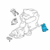 OEM 2022 GMC Canyon Mount Diagram - 84142207