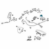 OEM 2012 Honda Crosstour Sensor Assy., FR. Crash Diagram - 77930-TP6-B21