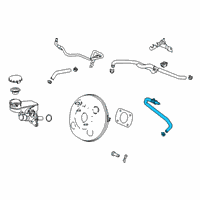 OEM 2019 Honda Civic Tube Assy. (Ap4T LH) Diagram - 46402-TGH-A01