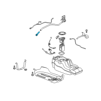 OEM 2009 Hummer H3 Hose, Fuel Tank Filler Diagram - 25821154