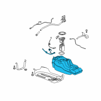 OEM Hummer Fuel Tank Diagram - 25873211