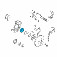 OEM 1996 Toyota Corolla Oil Seal Diagram - 43246-12020